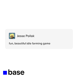 FUN, BEAUTIFUL IDLE FARMING GAME logo